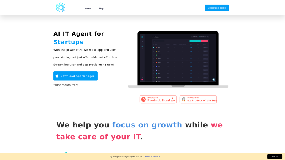 AI IT Agents for Startups | AppManager