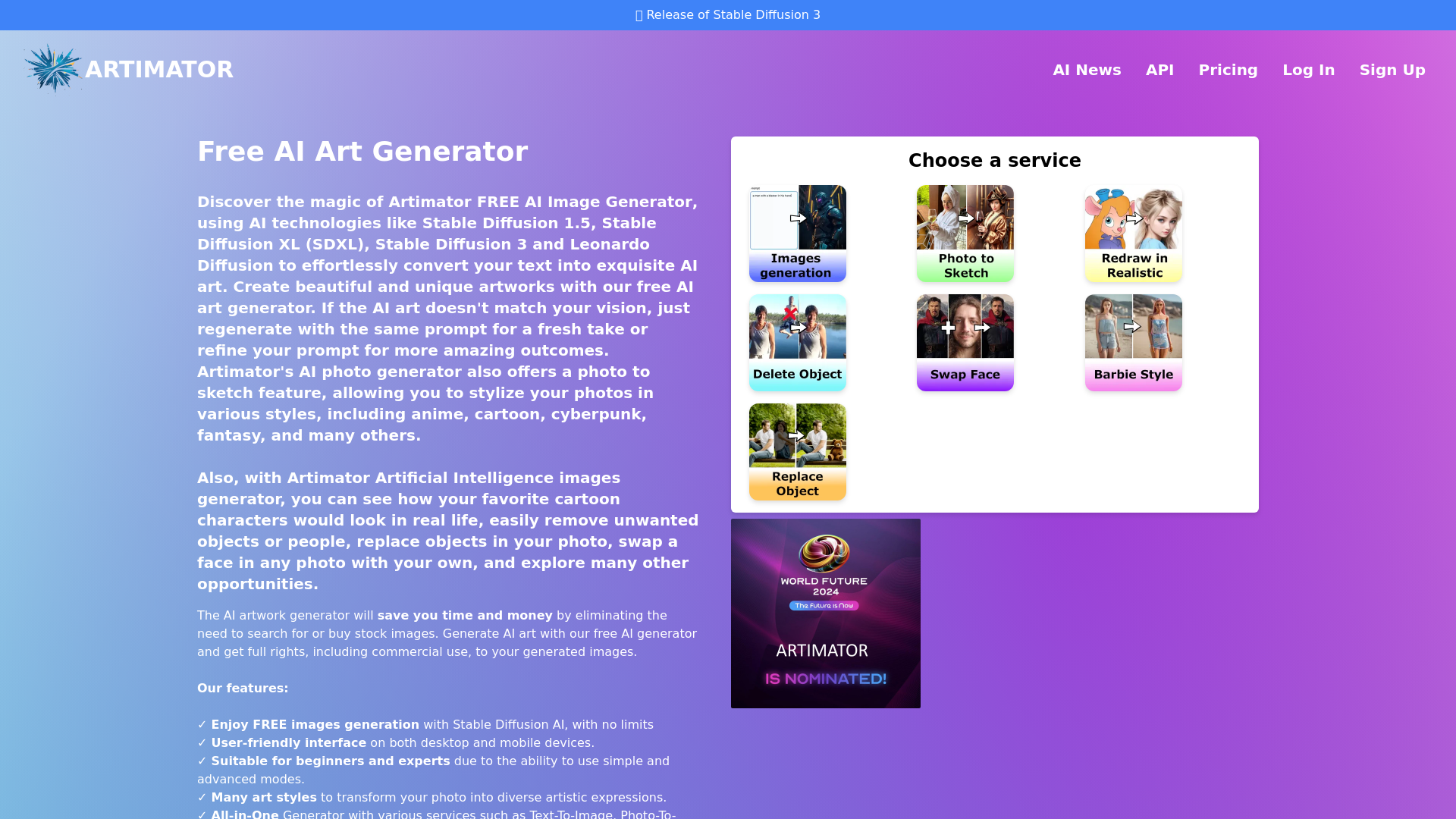 Free AI Art Generator