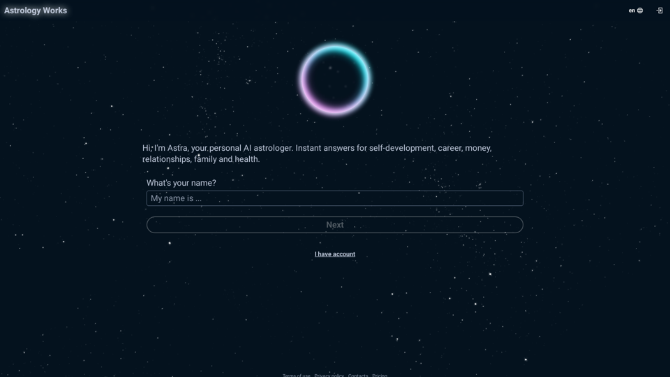 Astrology Works screenshot