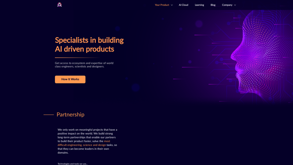 Atheros - engineering & design. On-board elite team specialized in building AI-driven products