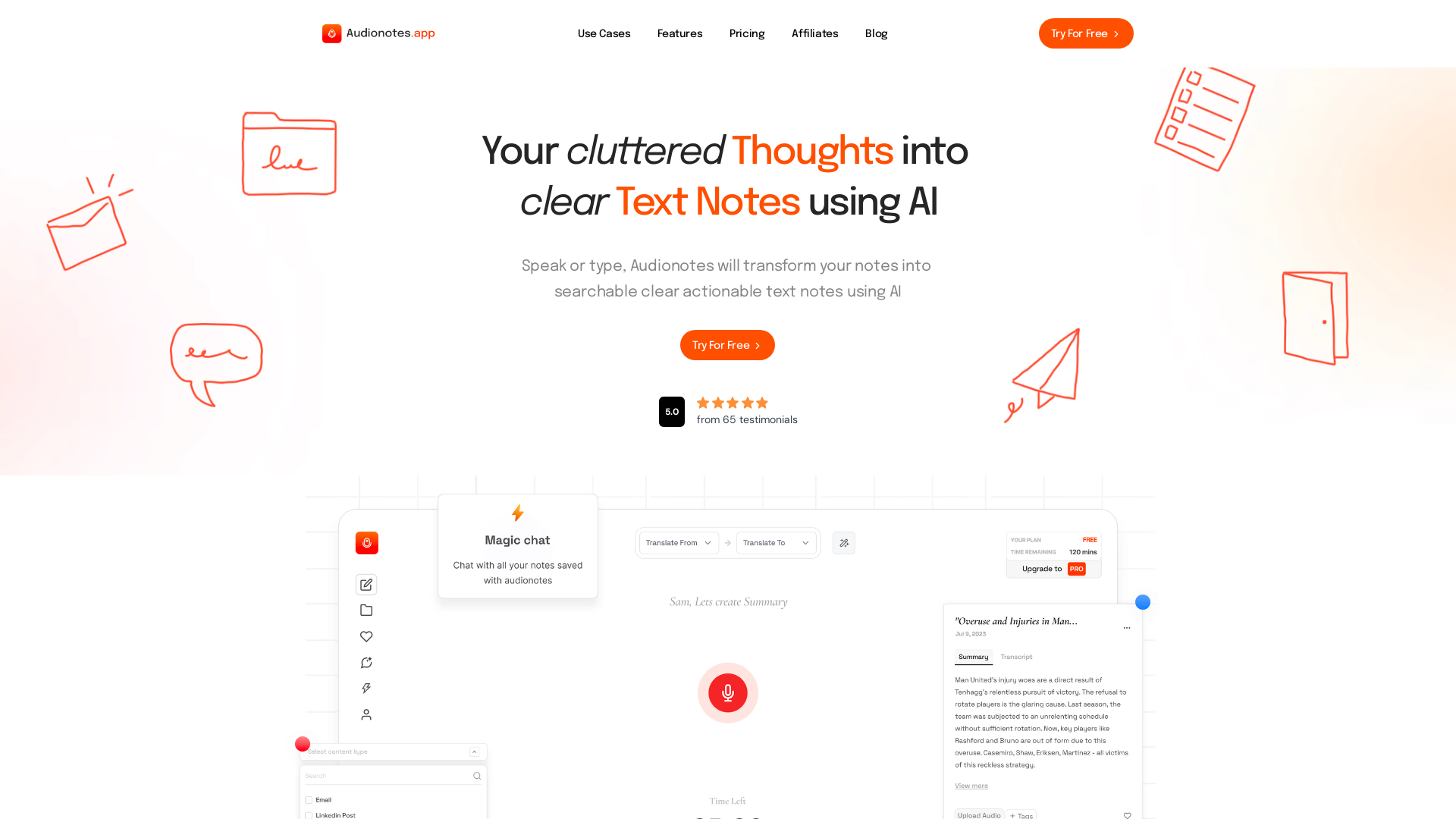 AudioNotes