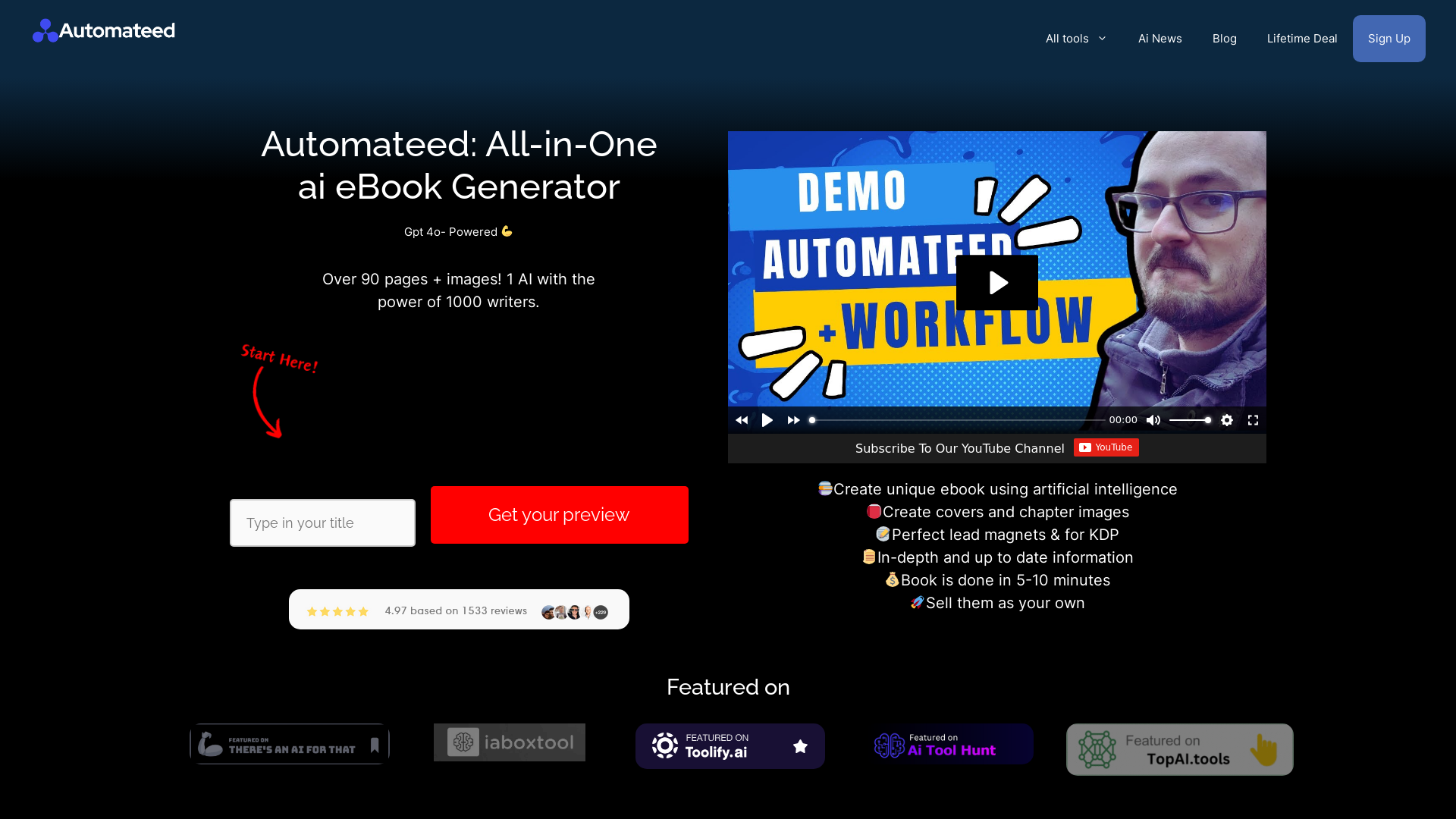 Ai Ebook Generator