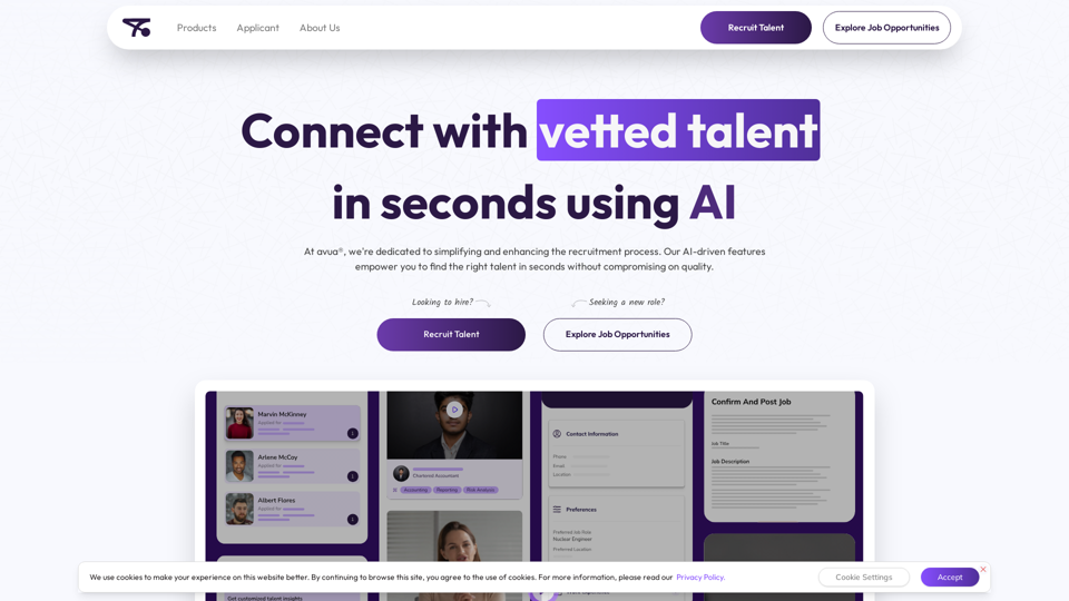 avua® screenshot