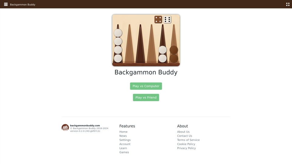 Backgammon Buddy