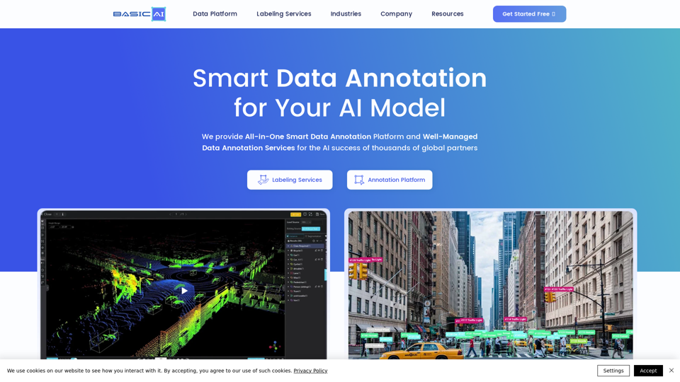 BasicAI | Data Annotation Services and Platform