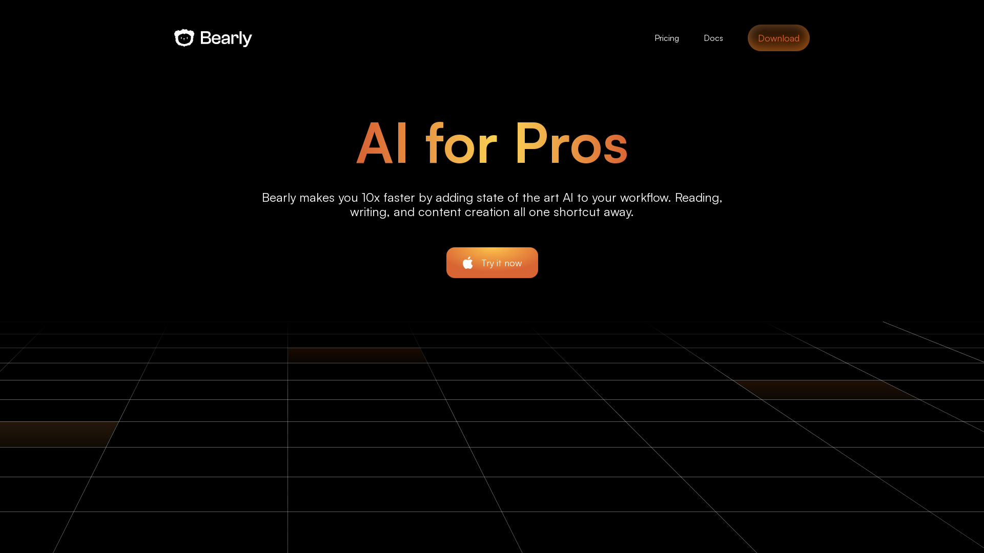 The world's best AI at your fingertips.