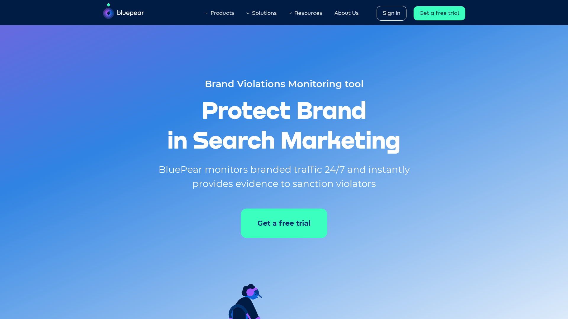 AI powered brand protection & tracking tools screenshot