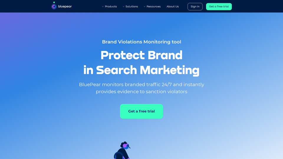 AI powered brand protection & tracking tools | BluePear