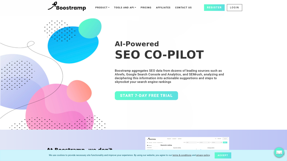 Boostramp - SEO co-pilot