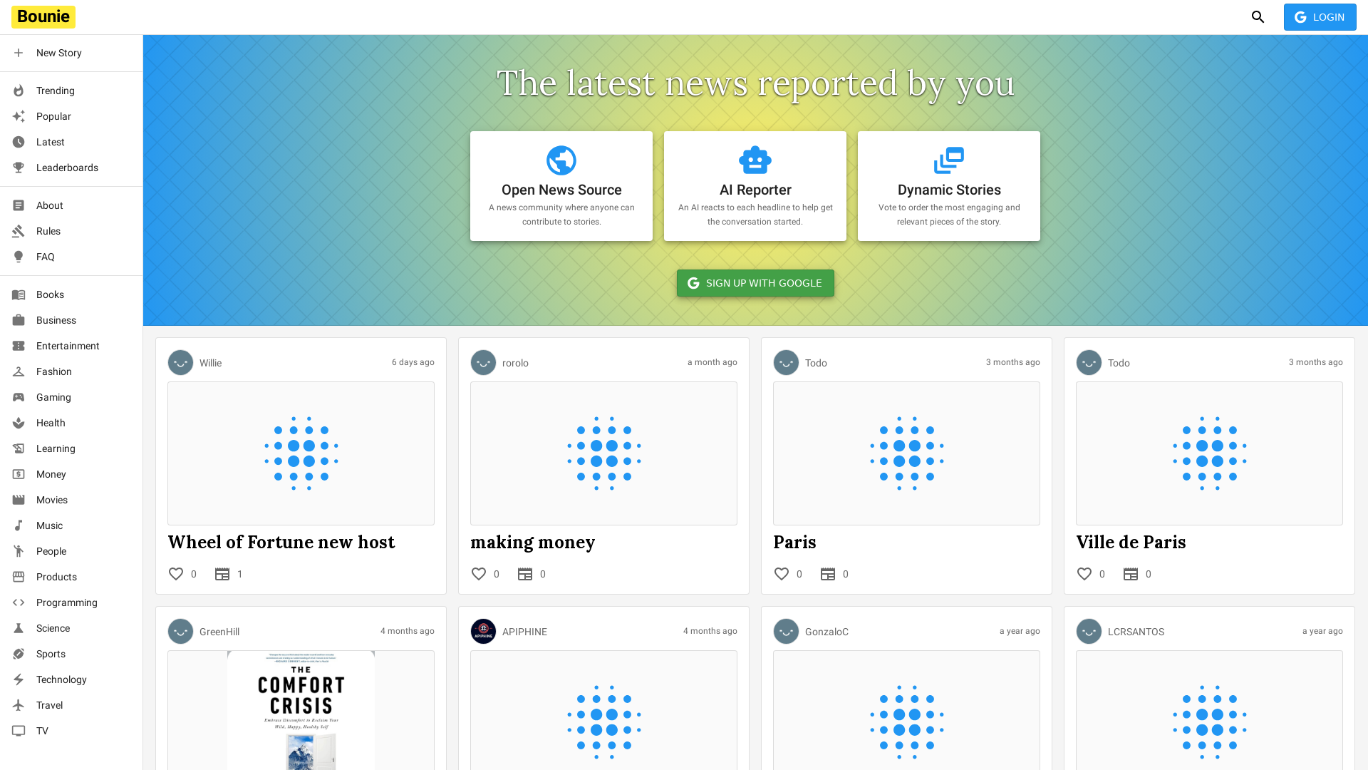 Bounie screenshot