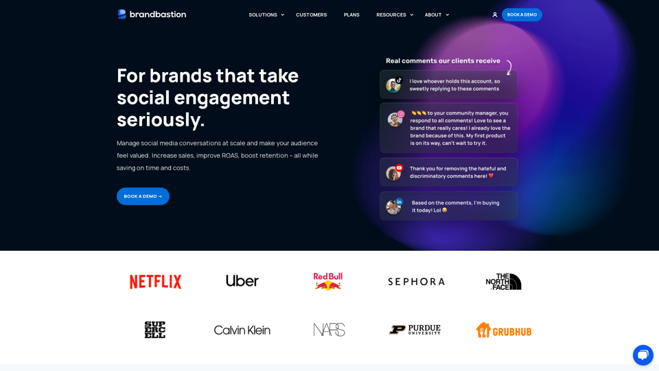 BrandBastion | For brands that take social engagement seriously