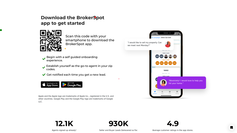 BrokerSpot screenshot