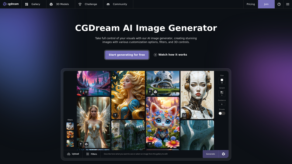 CGDream screenshot
