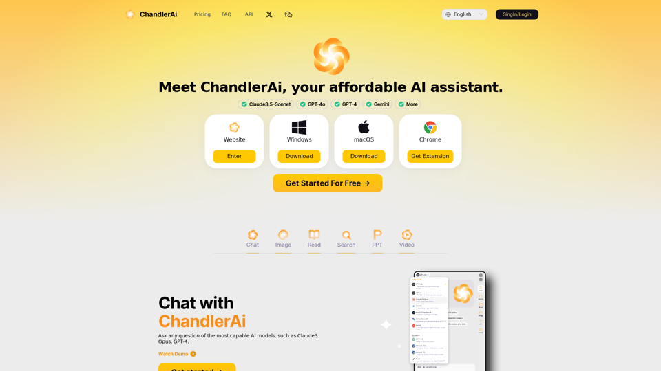 ChandlerAi screenshot