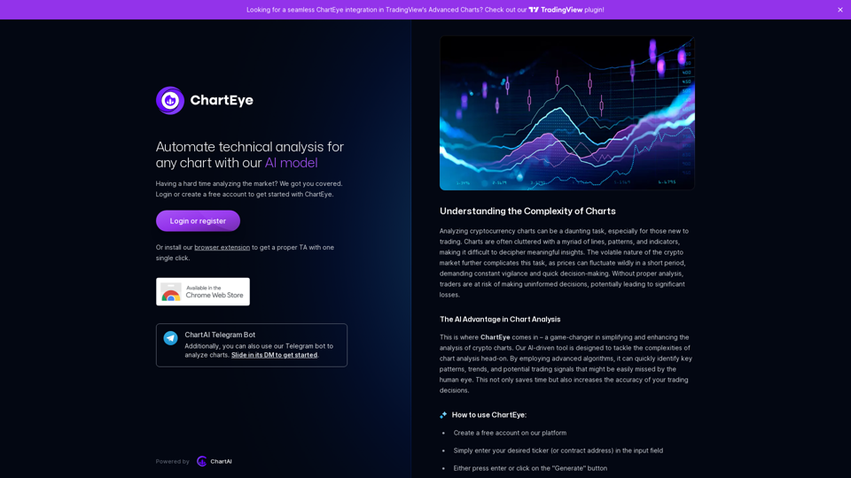 ChartEye - AI Chart Analysis - Powered by ChartAI