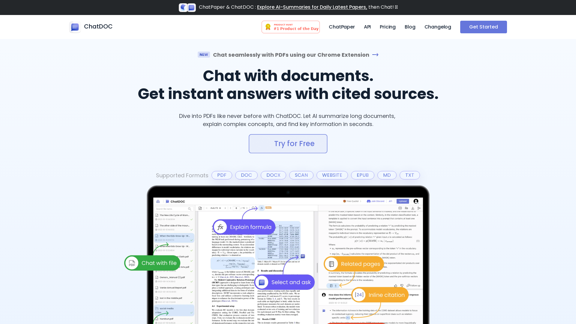 ChatDOC screenshot