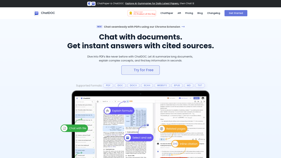ChatDOC screenshot