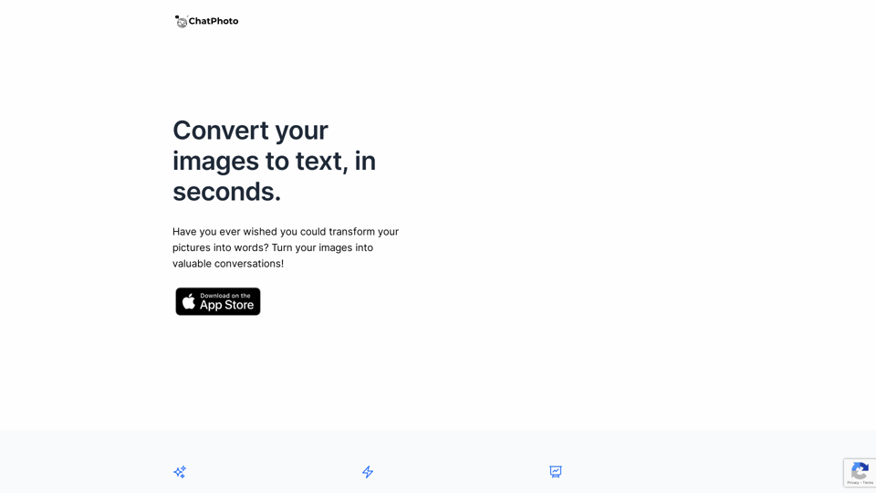 ChatPhoto: Ai Image To Text