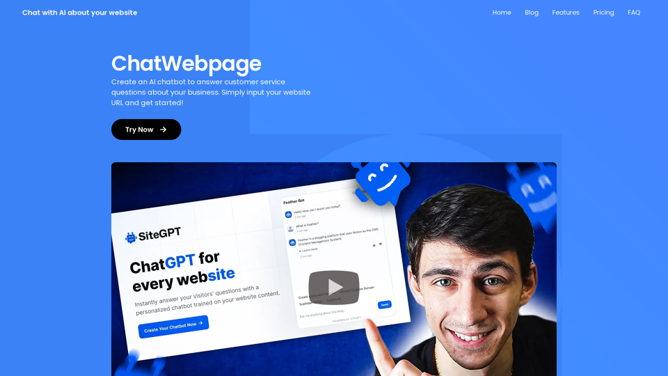 ChatWebpage | chatwebpage.com