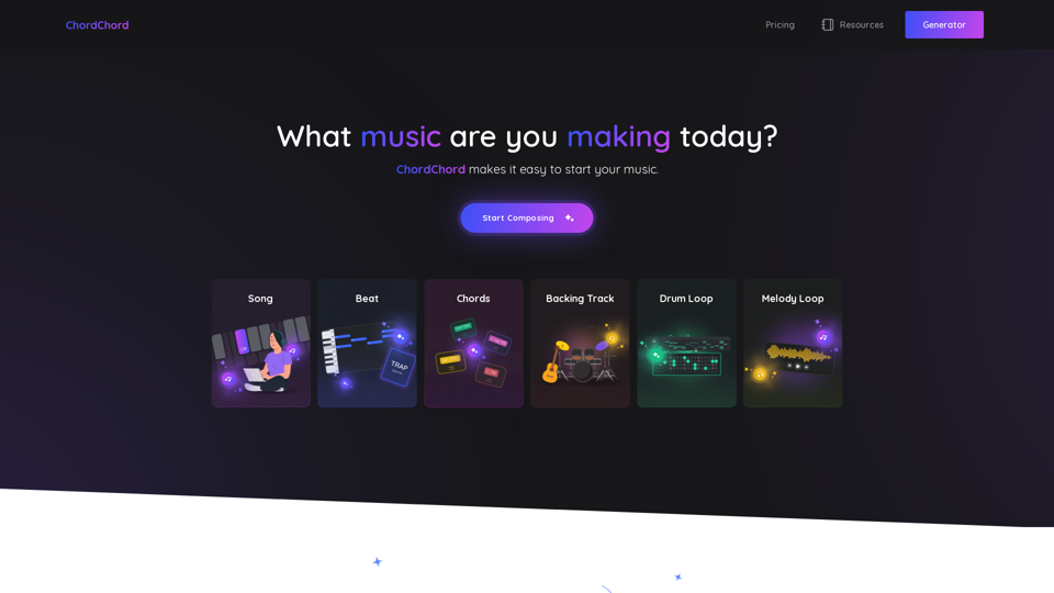 ChordChord screenshot