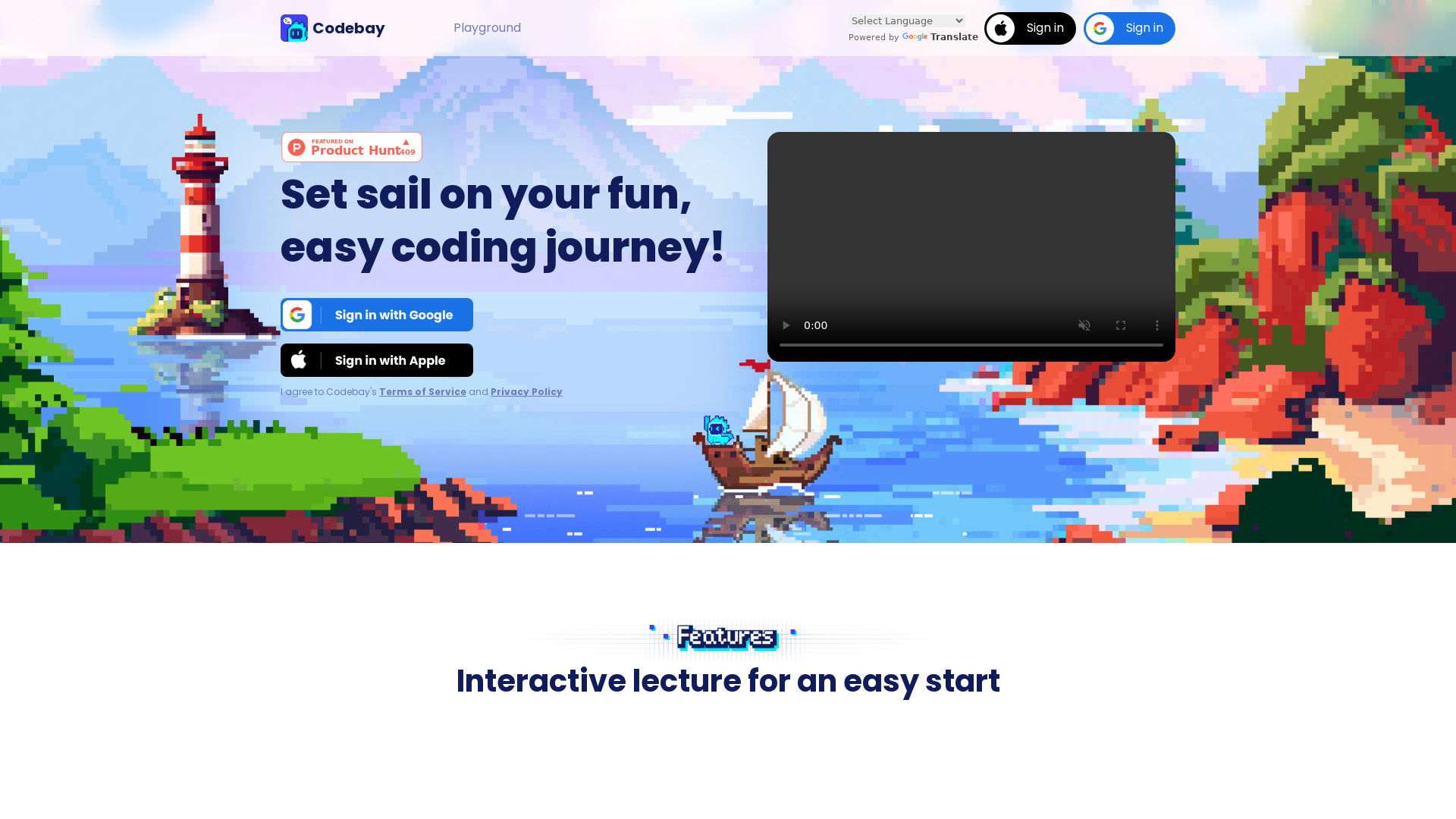 Codebay screenshot