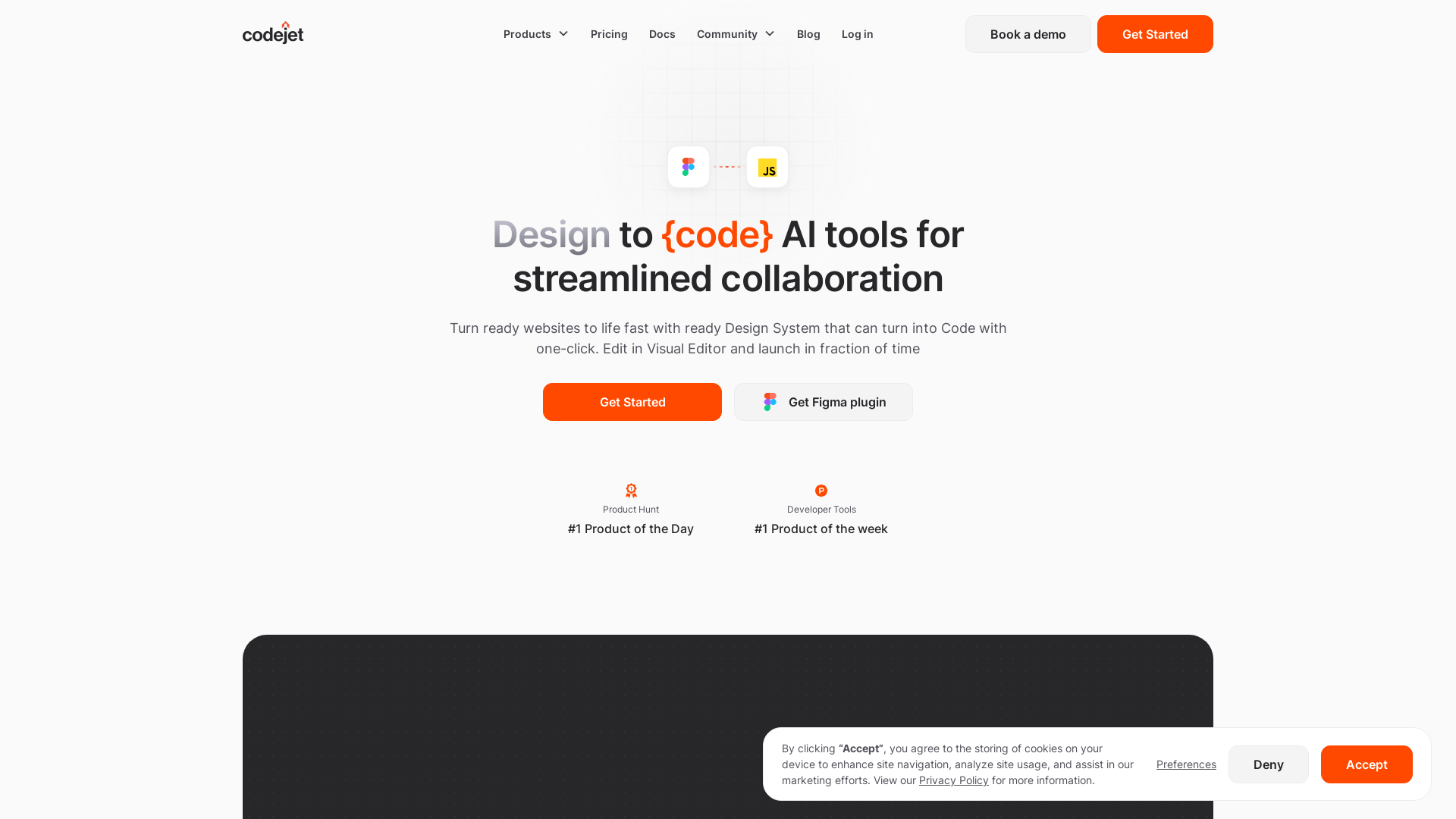 Design to code AI tools