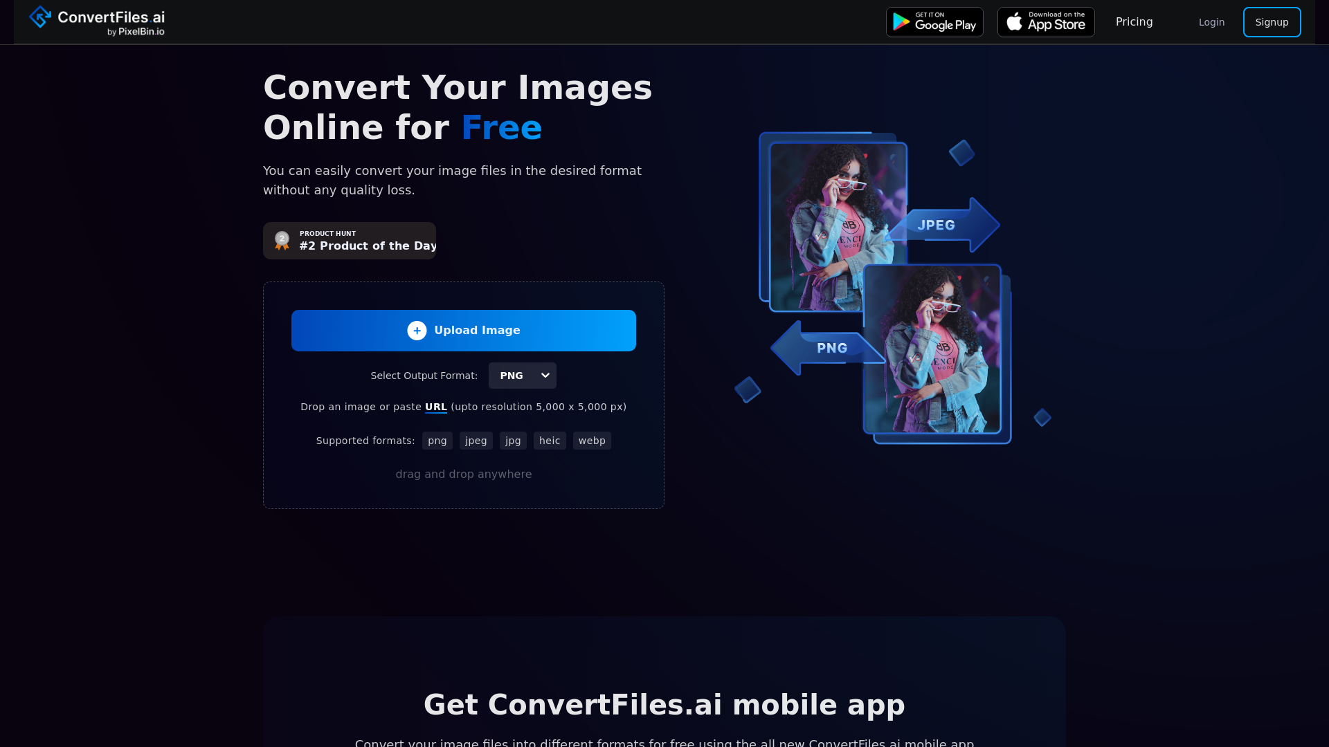 Free Image File Converter screenshot