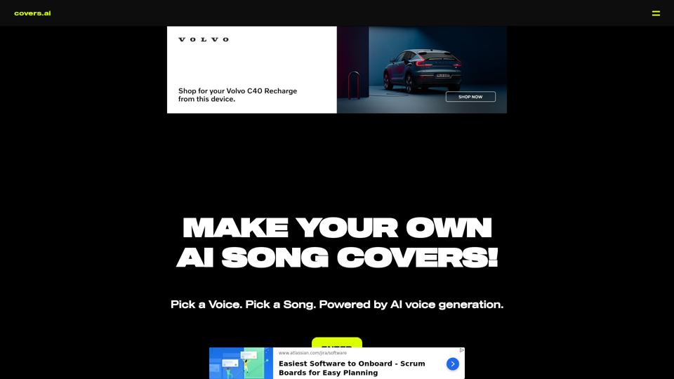 AI Voice Generator and AI Song Generator screenshot
