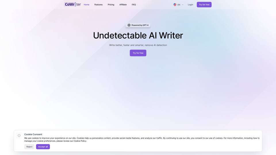 CoWriter AI screenshot