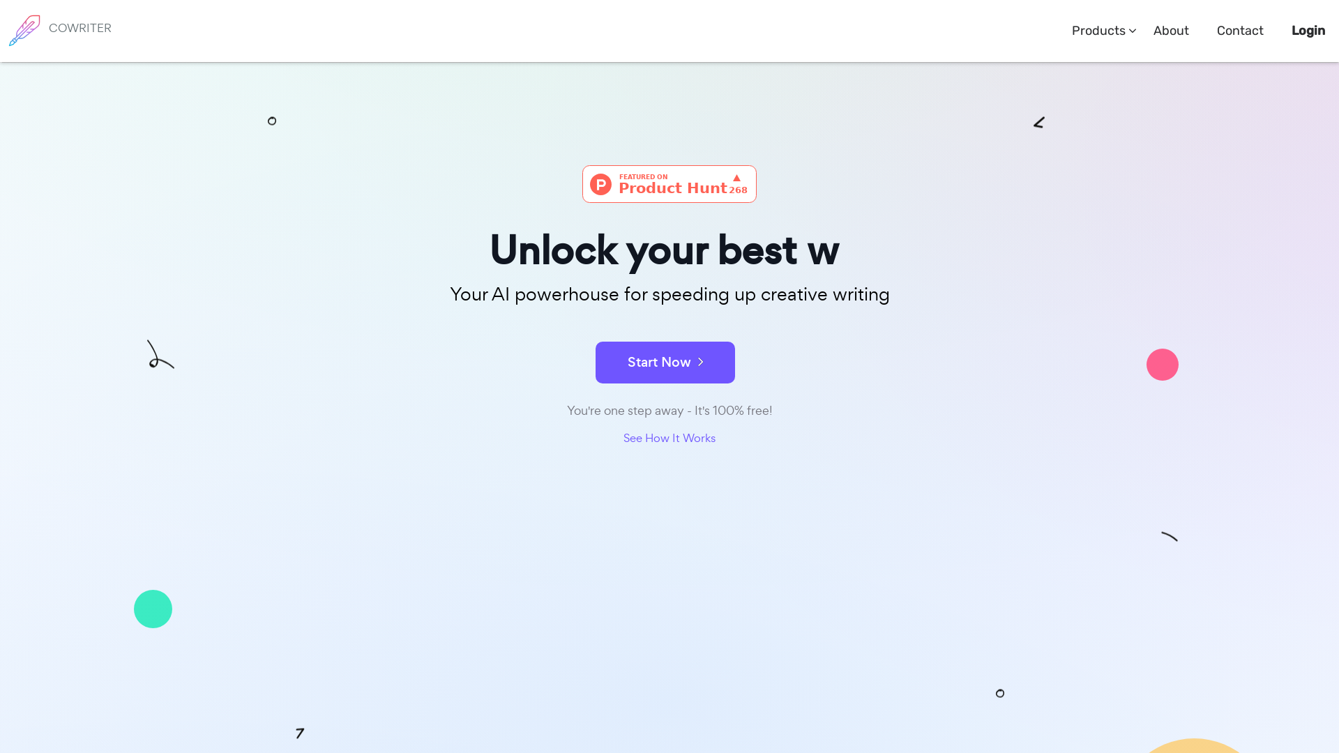 CoWriter screenshot