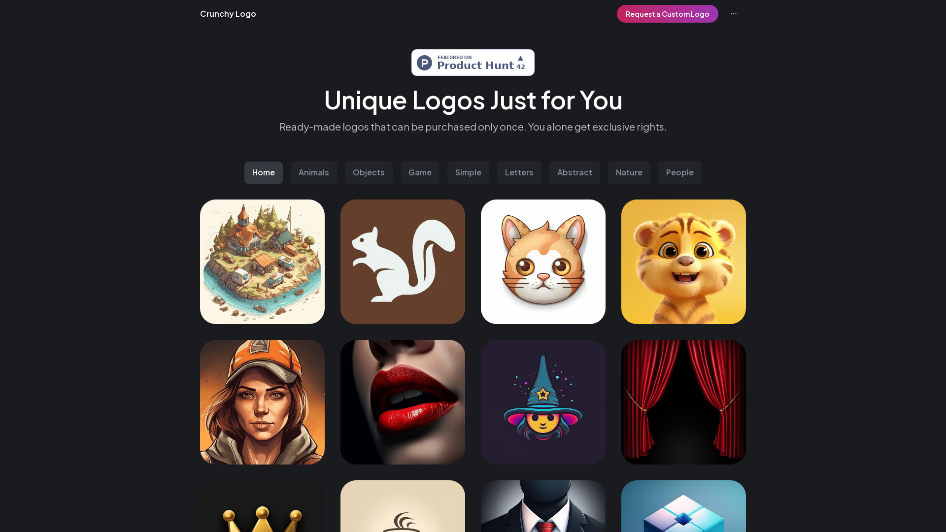 Crunchy Logo – Buy exclusive logos