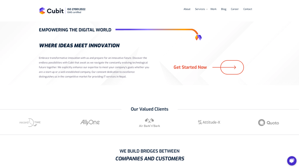 IT Services in Nepal for Mobile, Website, UI UX, AI screenshot