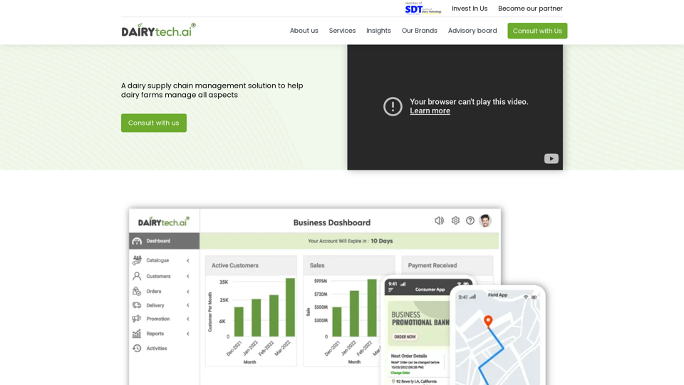 Transforming Dairy Supply Chain screenshot