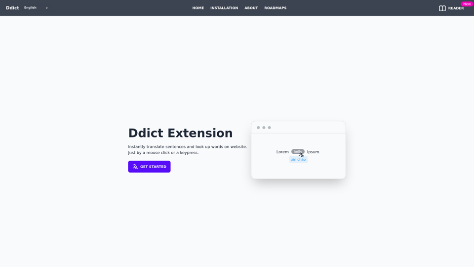 Ddict screenshot