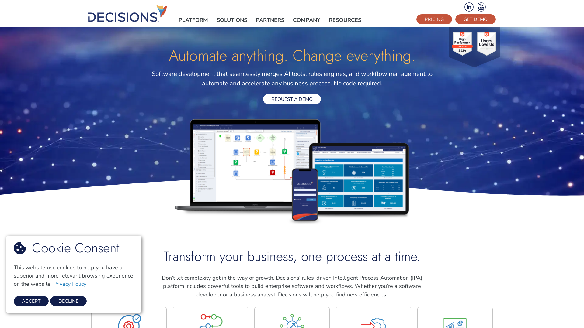 Automate anything. Change everything. screenshot