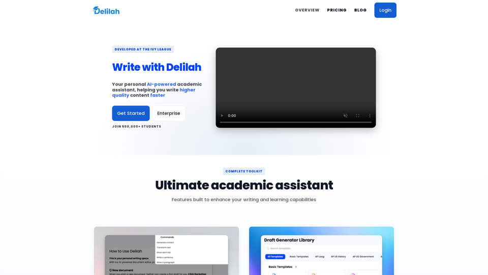 Delilah - Supercharge Your Writing