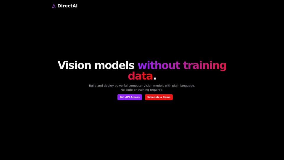 DirectAI screenshot