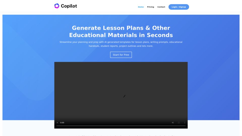 AI Lesson Planner screenshot