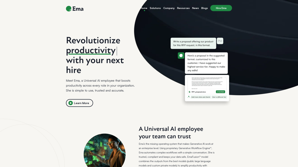 Ema screenshot
