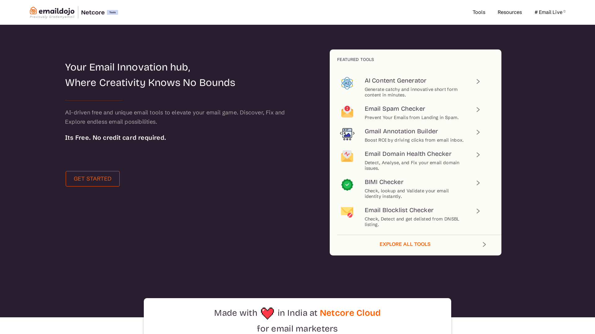 Sandbox for email senders