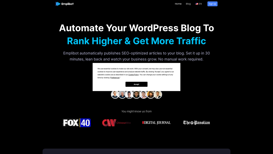 Automate Your WordPress Blog And Social Media screenshot
