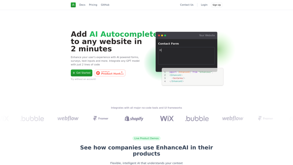 EnhanceAI screenshot