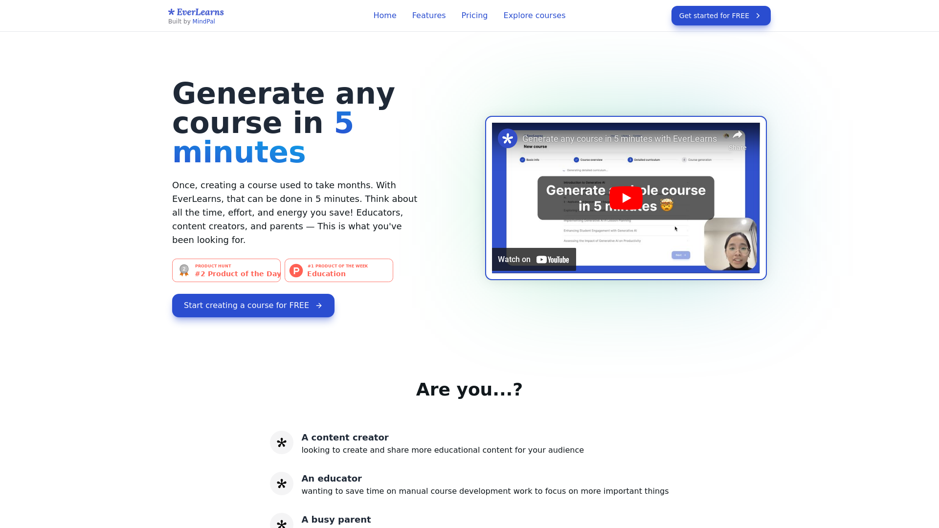 Create an Online Course with AI in 5 Minutes