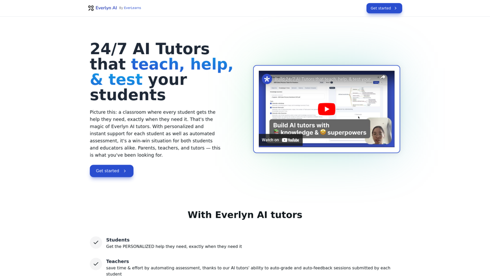 The Best Place to Build AI Tutors screenshot