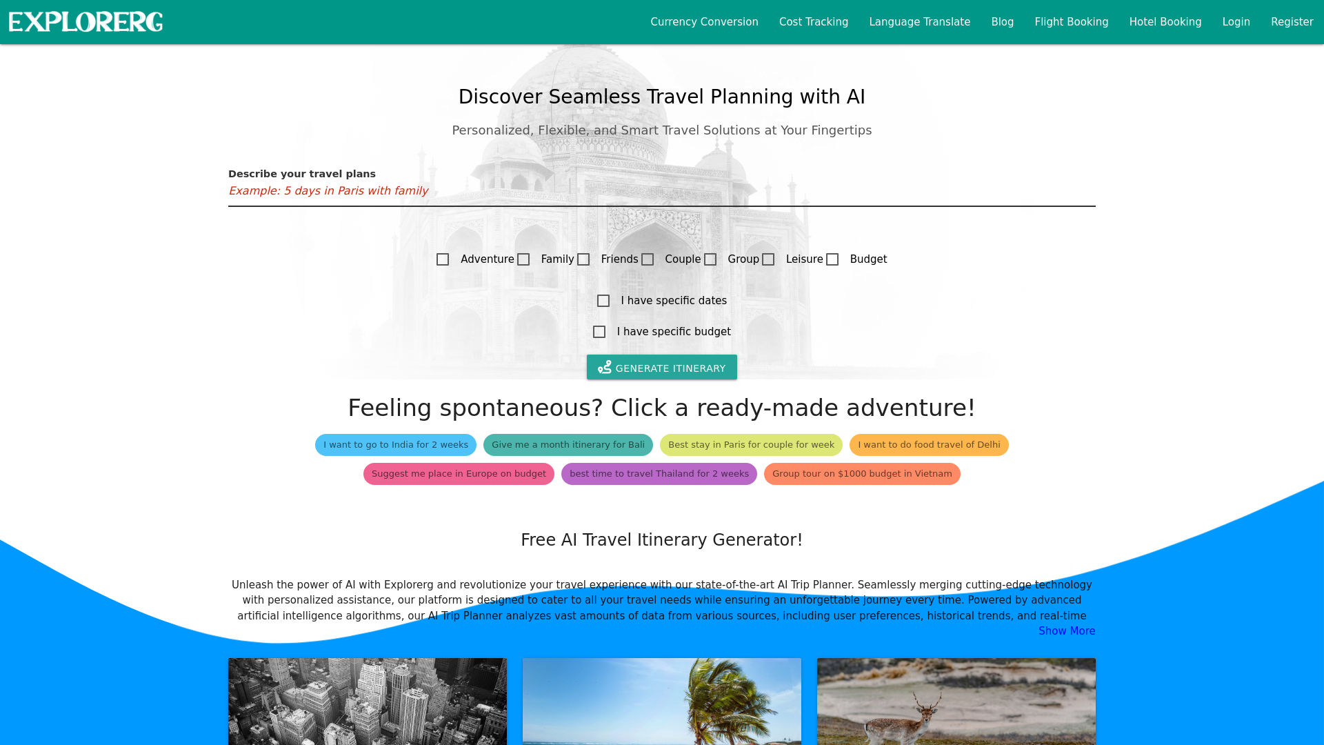 AI Travel Planner