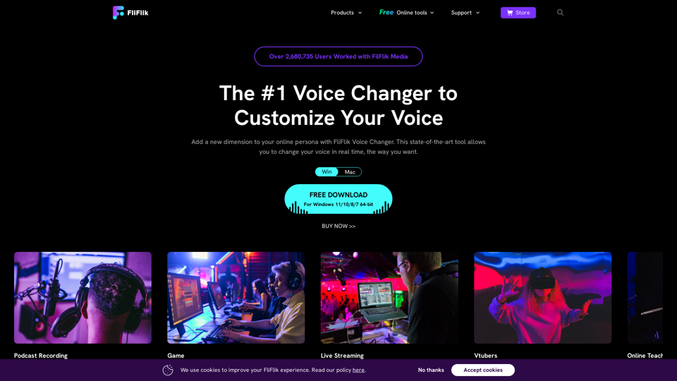 [OFFICIAL] FliFlik Voice Changer - Change Your Voice in Real Time