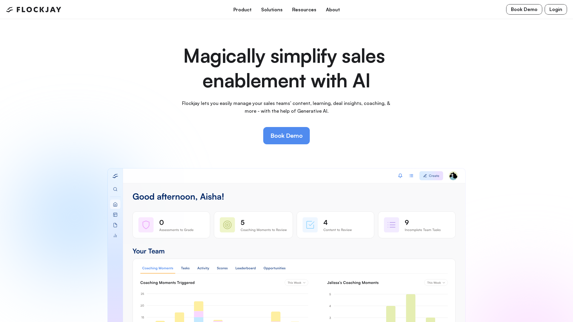 Flockjay: Where Winning Sales Teams Take Flight