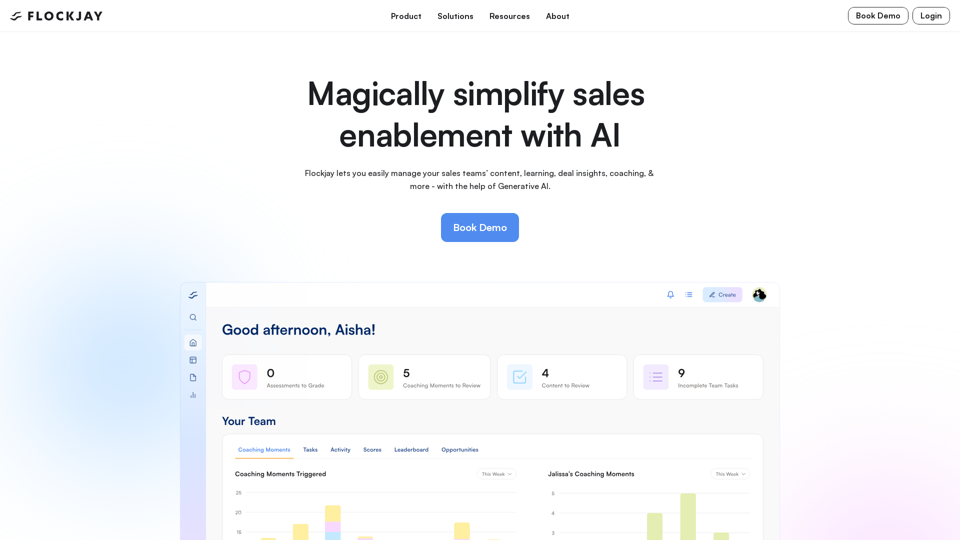 Flockjay: Where Winning Sales Teams Take Flight