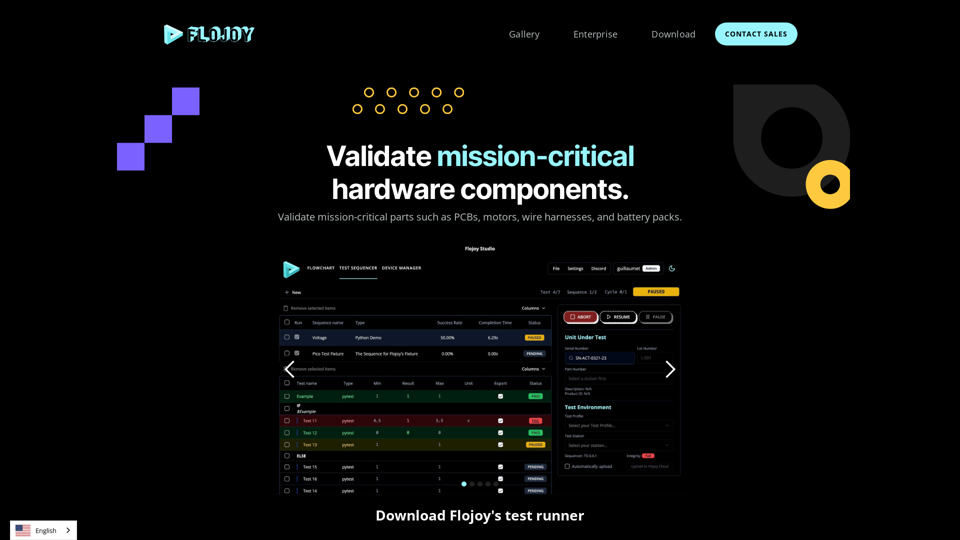 Flojoy - Modern Hardware Testing