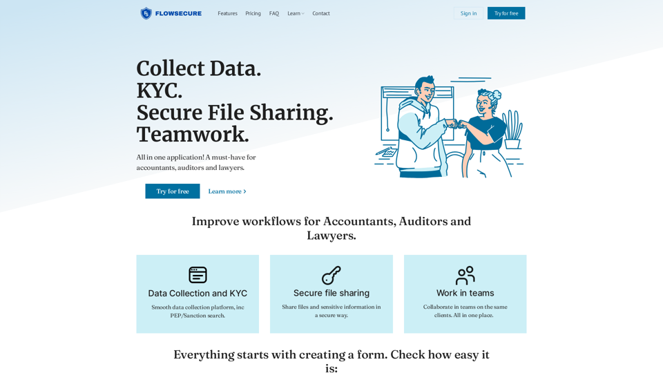Flowsecure screenshot